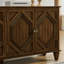 Buffet moderne Mid-Century de 65,2 po avec 4 portes sculptées à la main Rosalind-49548346