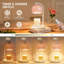 Lampe de bougie, 2 ampoules, (rose)