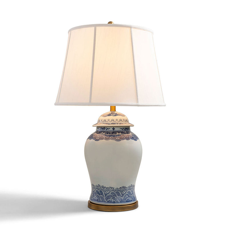 Lampe bleue Ming