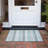 Machine Washable Indoor/Outdoor Xhevrie Teal Rug-189511146