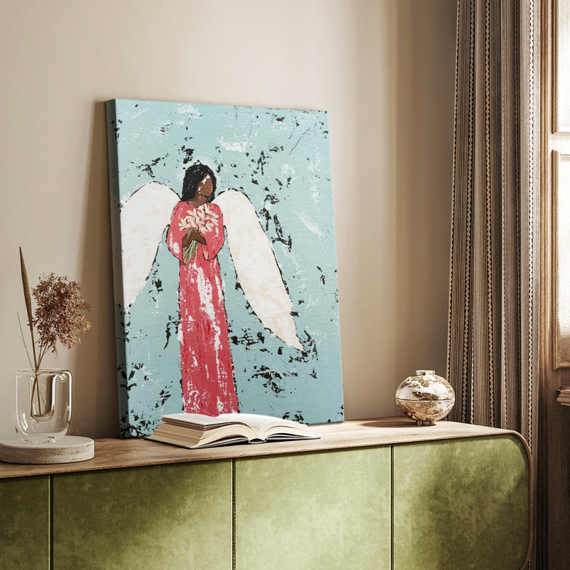 EarthlyAngelI - galerie sur mesure Cavas, H 27 po x l 18 po