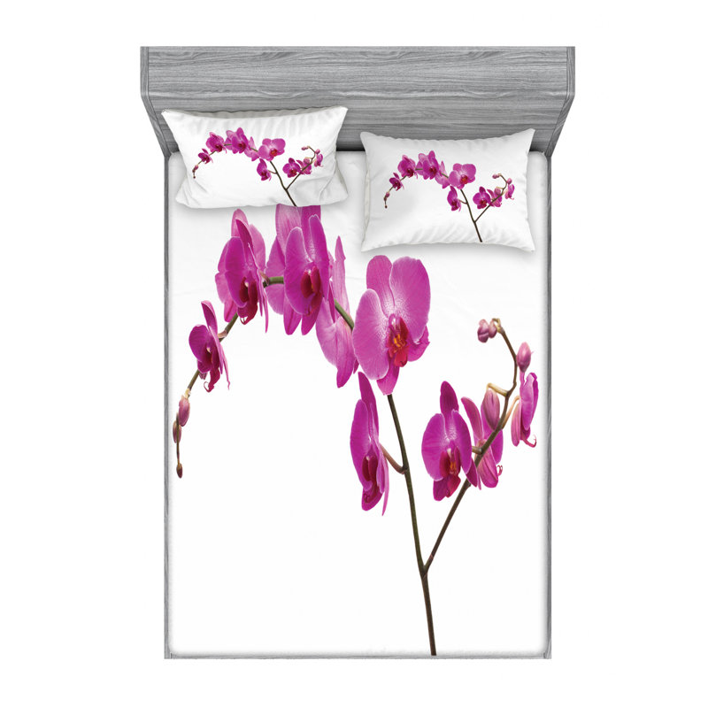 Ensemble de draps floral, Taies d'oreiller pour grand lit