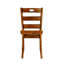 Ensemble de table classique et 4 chaises d'appoint en bois
