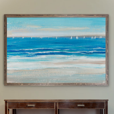 Low Cerulean Tide I by Paul Cezanne - Single Picture Frame Painting