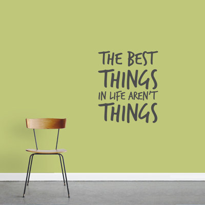 Text & Numbers Non-Wall Damaging Wall Decal