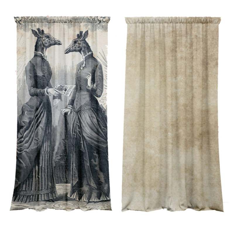 Deyonna Velvet Blackout Curtain Panel Pair, 148cm x 400cm