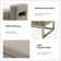 Anavaeh Minimalist 59'' Wide Upholstered Flip Top Storage Bench