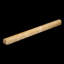 12" x 0.75" Polished Marble Pencil Liner Tile Trim in White Carrara-116353870
