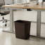 Poubelle rectangulaire en plastique 7 gallons | Ensemble de 2-132483759
