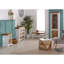 Laronda Solid Wood Sled End Table