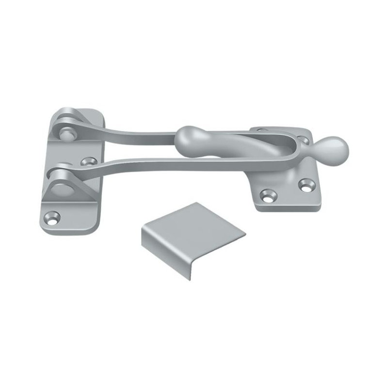 Protecteur de porte en chrome brossé 5 po Deltana DG525U26D, Chrome brossé