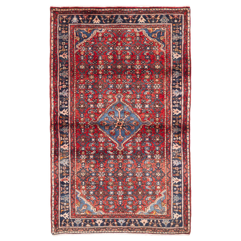 Tapis rouge Andelz 3 pi 9 po x 6 pi 4 po