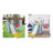 Qaba Plastic Swing Set with 1 Swing(s) , 1 Slide(s)