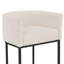 Tabouret de comptoir rembourré 26 "avec structure en métal Jessica-1469342754-1469342753