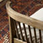 Tullio Upholstered Stool with Solid Wood Frame