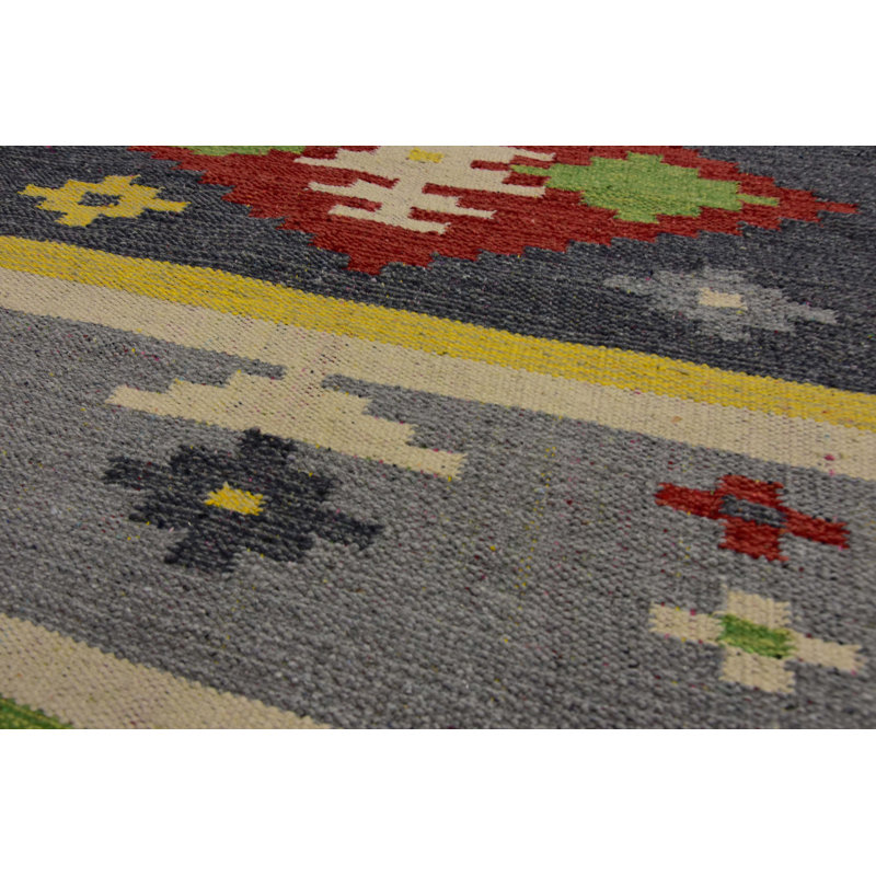 Aztec Hand Knotted 60cm X 90cm Area Rug