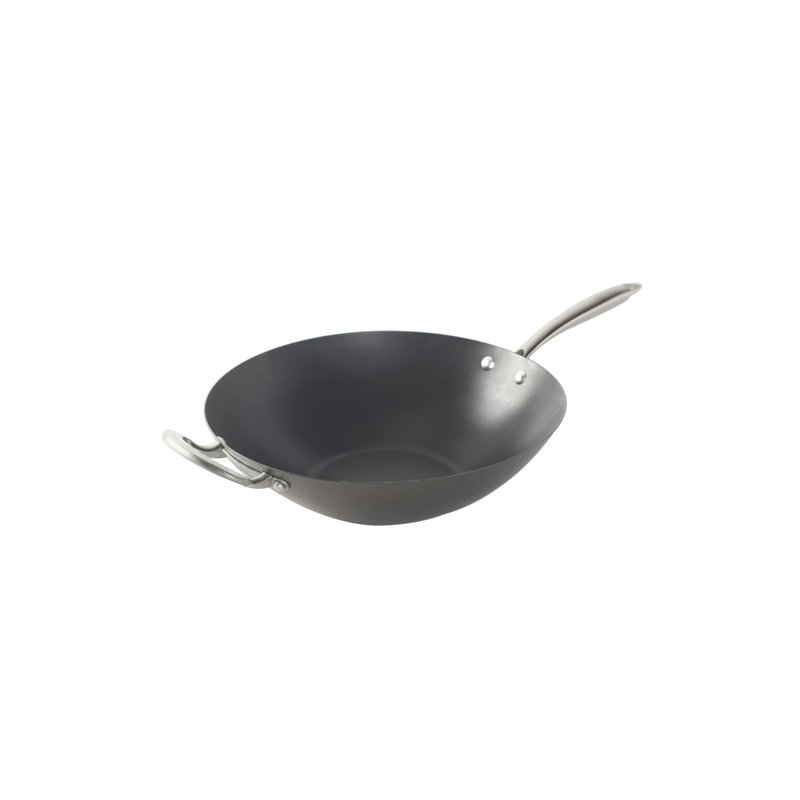 Nordic Ware 14'' Non-Stick Aluminized Steel Wok with Stainless Handles