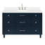 ARIEL Monroe 54 Single Sink Bathroom Vanity with Carrara Quartz Top-559027418-559027423-600647835