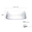 Anton Studio Designs Empire Glass Salad Bowl