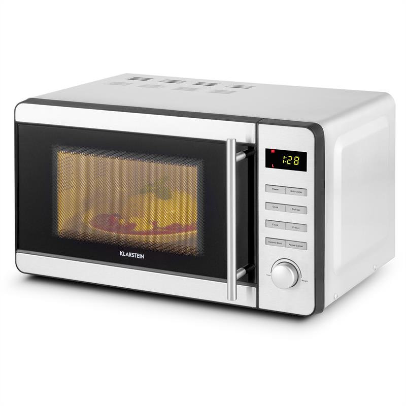 Klarstein 44.5cm 20m³ L 1000W - Watt Countertop Microwave