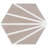 GeoHex Deco 8" Hexagon Matte Porcelain Floor and Wall Tile (9.03 Sq. Ft. / Case)-907981786