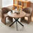Alana 37-Inch Round Table With Armchairs-106912977