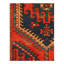 Oriental Area Rug in Rust