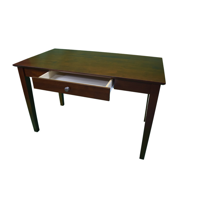 Williams Solid Wood Writing Desk, Walnut