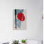 Red Spot - Wrapped Canvas Painting-25192296