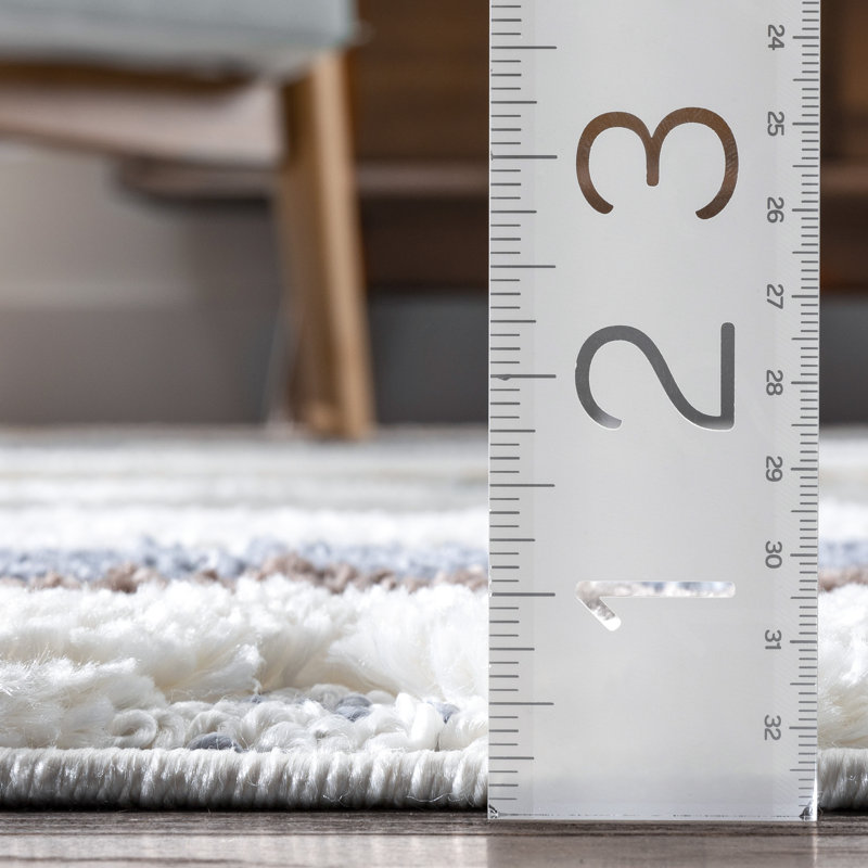 Delia Geometric Synthetic Area Rug, Rectangle 160 x 220cm