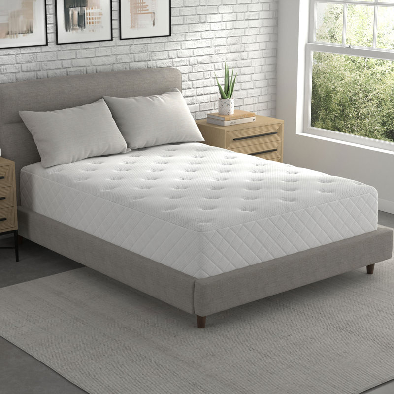 Twin 12" Gel Memory Foam Innerspring Adjustable Bed