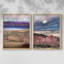Moonrise, Namibie - reproduction encadrée de qualité supérieure - prête à être accrochée - aucun clou requis - aucun clou requis-1693521919-1693521859