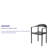 Bryar 1000 lb. Capacity Plastic Cafe Stack Chair-1854487693