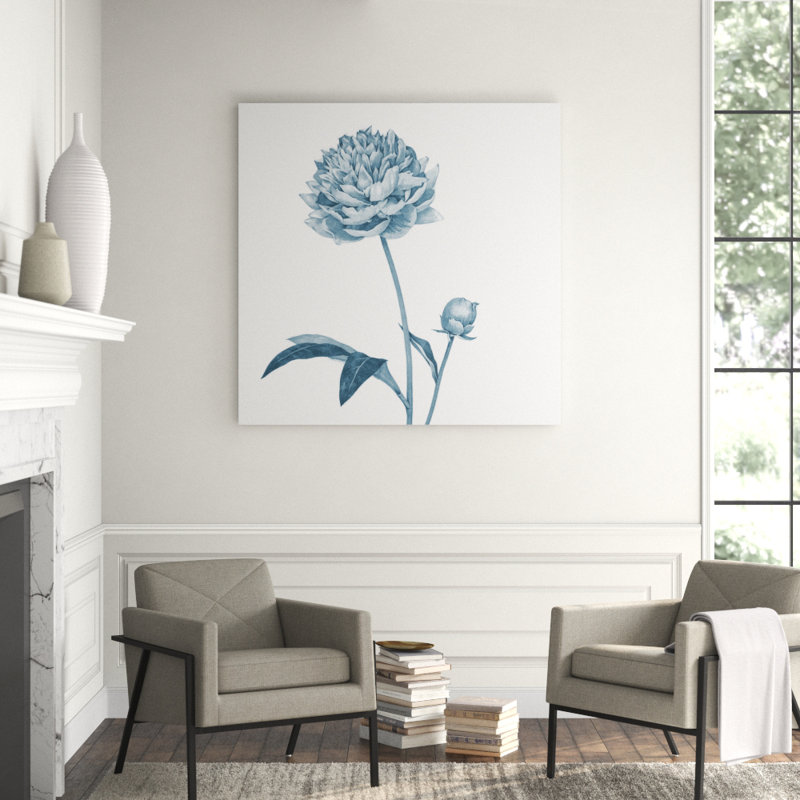 Plants & Flowers Print by Barclay Butera, 30" H x 30" W, Glass Coat