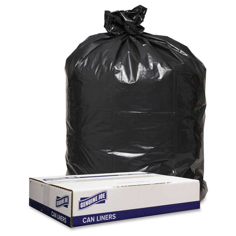 Plastic Trash Bags - 100 Count