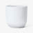 Greemoor Round Smooth Finish Indoor/Outdoor MgO Pot Planter-2024172387-2024172384