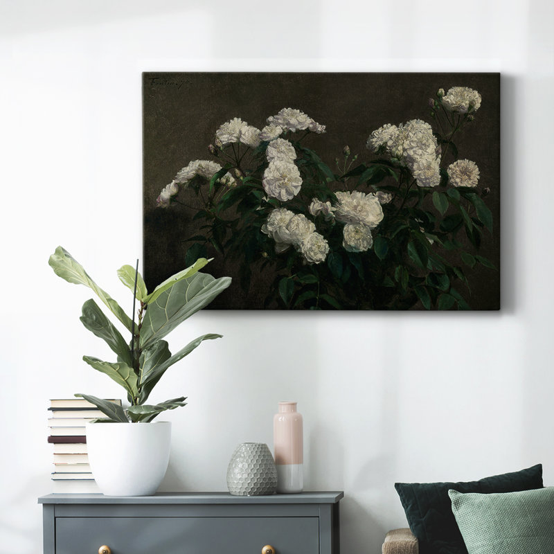 "Vintage Botanical - CV III" sur toile, Wrapped Canvas, H 9 po x l 13 po x P 1,5 po