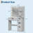 Vanity Desk with Mirror & Power Outlet, 3 Lighting Colors Vanity Desk with 4 Drawers & 12 Bulbs-2075989677