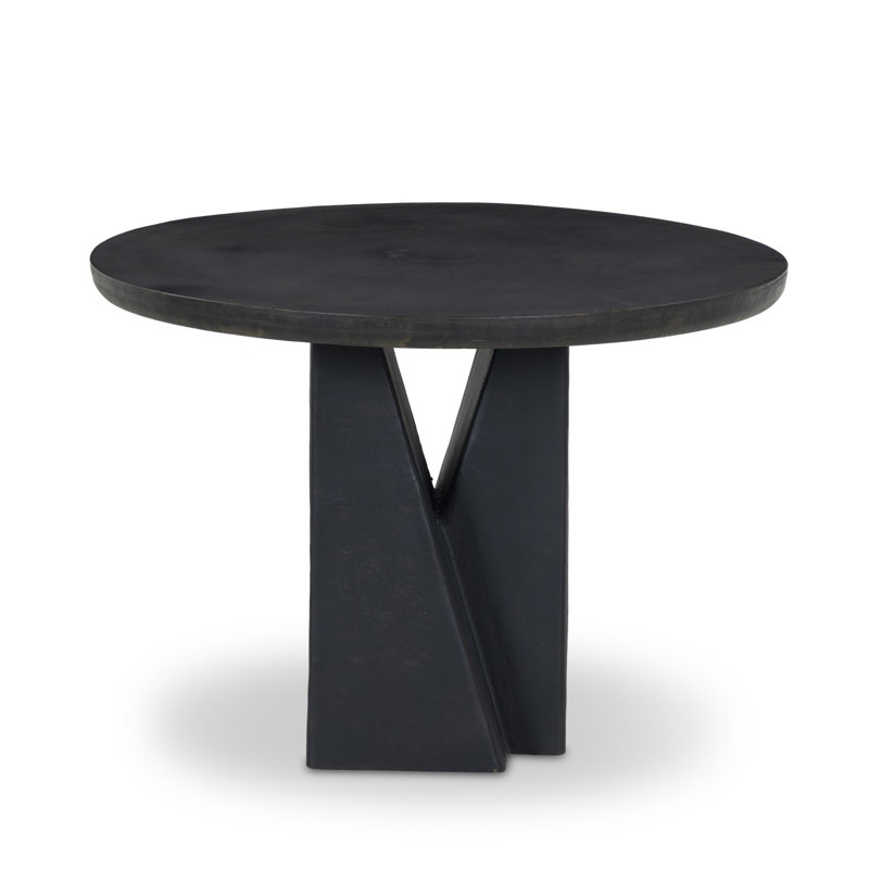 Round Metal Dining Table
