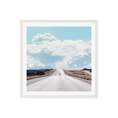 Urbino "The Travelers Road and Clouds" Print