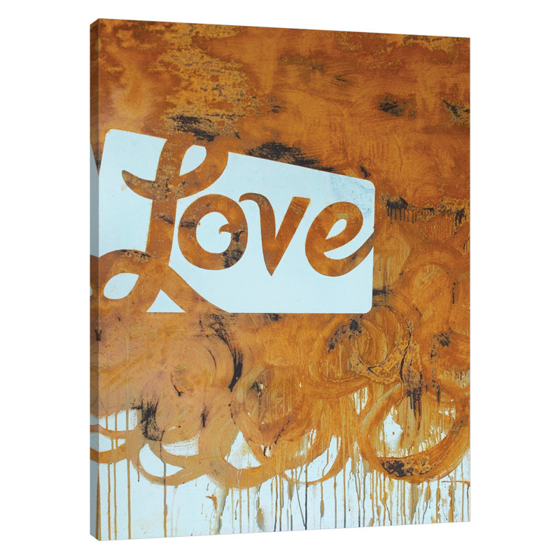Love by Kent Youngstrom - Wrapped Canvas Painting, 51 cm H x 38 cm W x 4 cm D