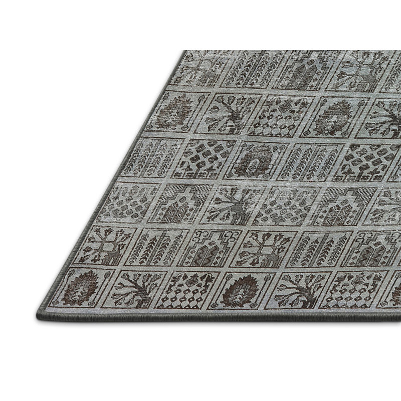 Tapis gris Staki, Rectangle 2 pi x 4 pi