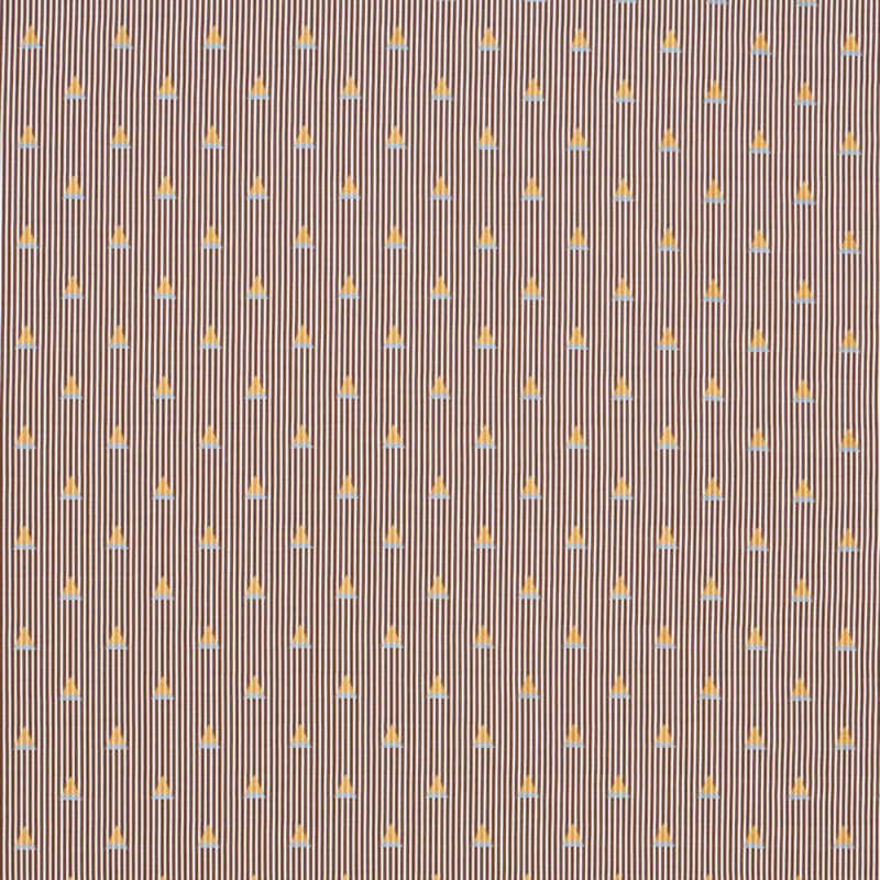 Ludus Stripe Fabric, Brown/Neutral