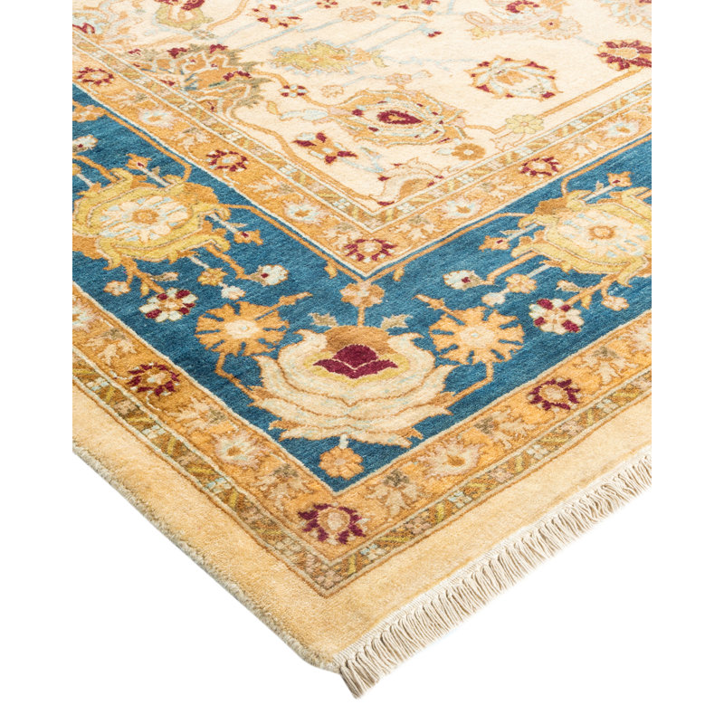 Classic One-of-a-Kind 6' 1" X 8' 10" Hand Knotted Area Rug
