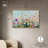 Art Remedy Playful Flower Art Canvas, Lush and Lovely I-111214030-111214022