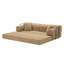 Canapé-lit convertible 4-en-1 avec tissu Boucl茅-2071245015-2071245013