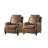 31.1'' Wide Classic and Overstuffed Soft Push Back Recliner with Nailhead Trims (Set Of 2)-1880410467