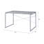 Table de bureau en métal 1pc-773433065