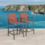 Tabouret de bar d'extérieur en aluminium 27,5 po Aoun-568865684-656143542