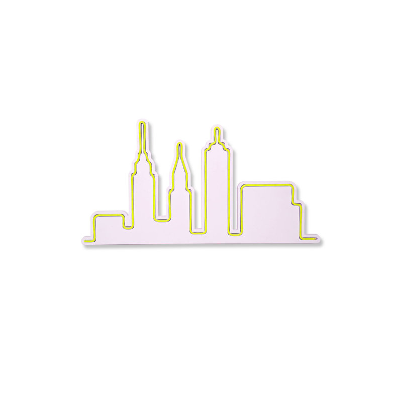 Ruban néon flexible à DEL, étanche IP67, 12 V DC, 12,6 x 24,0 x 0,8 pouces | 22,7 Watts | Comprend un système de suspension murale intégré, parfait pour la décoration intérieure, les fêtes et les événements | Installation facile